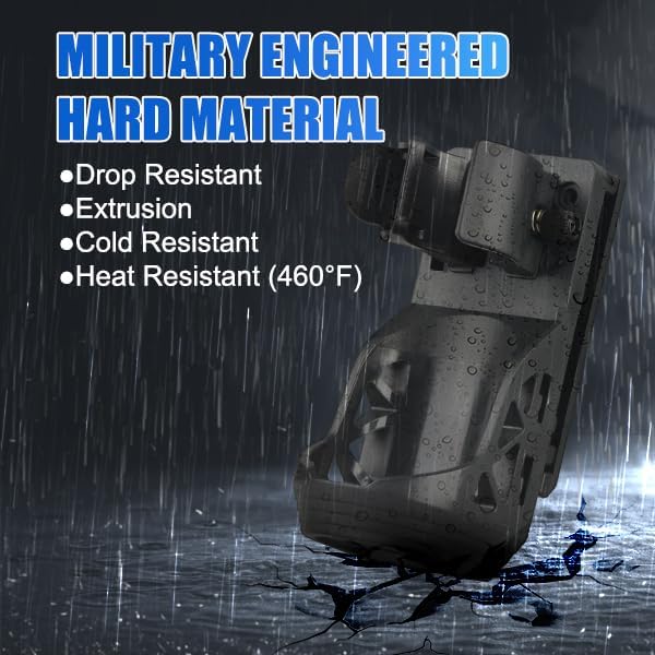 Tactical Flashlight Holder for Duty Belt